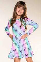 Simply Soft Long Sleeve Skater Dress