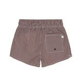 boys cocoa gingham boardie