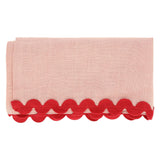 Assorted Ricrac Fabric Napkins