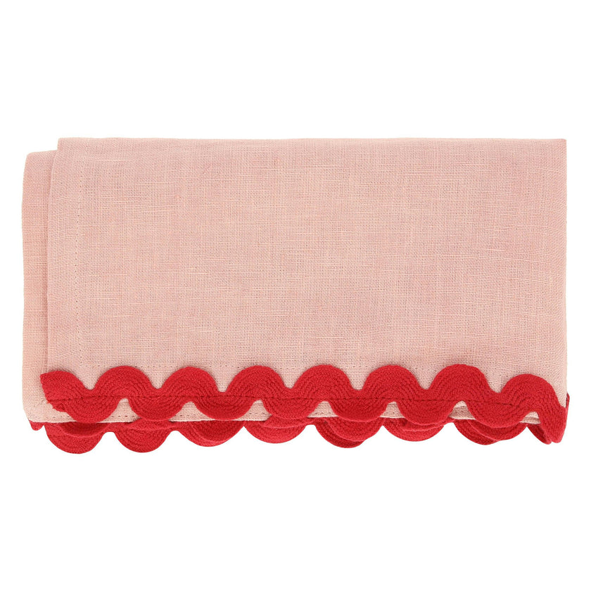 Assorted Ricrac Fabric Napkins