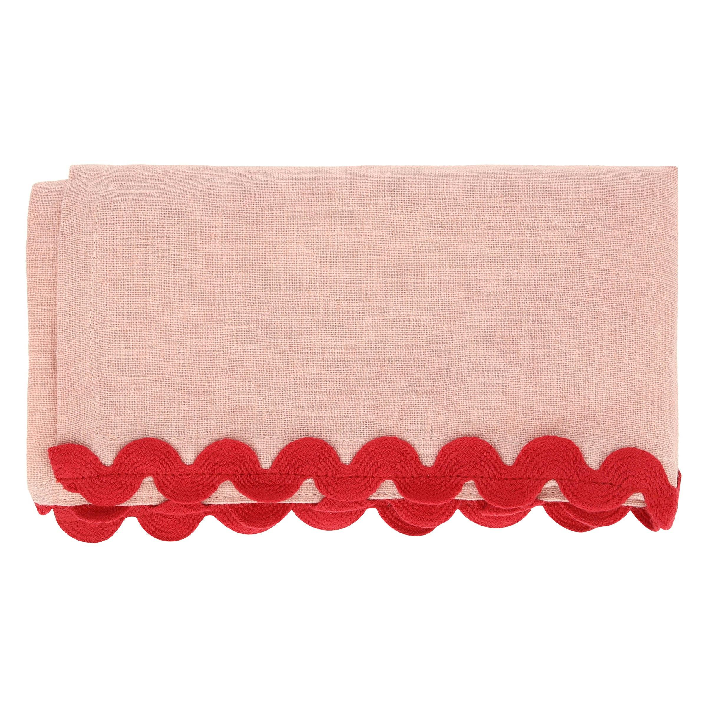 Assorted Ricrac Fabric Napkins