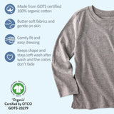 LONDON 10-Pack Toddler Long Sleeve T-Shirts