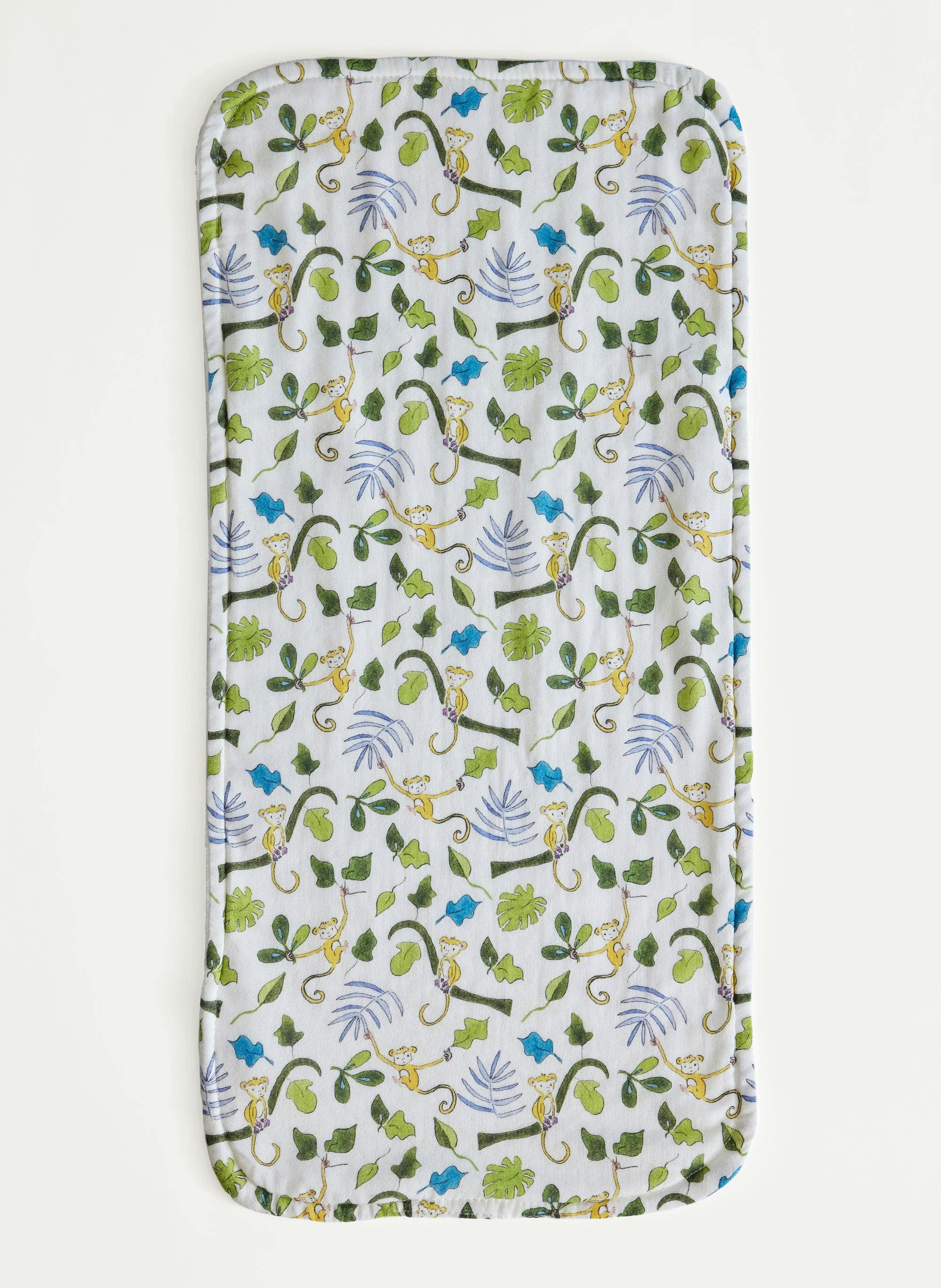 Baby Essentials Bib & Burp Set - Happy Monkey