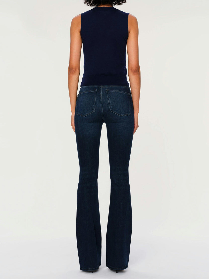Bridget Boot High Rise Instasculpt™ 33" Dark Indigo