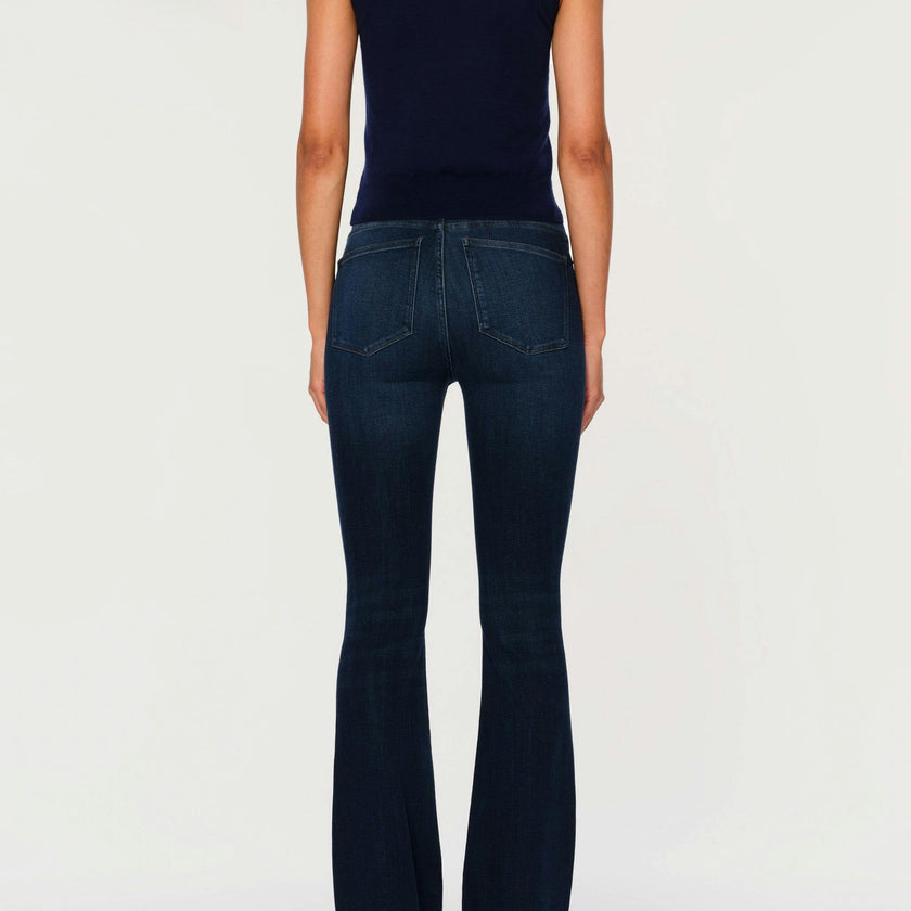 Bridget Boot High Rise Instasculpt™ 33" Dark Indigo