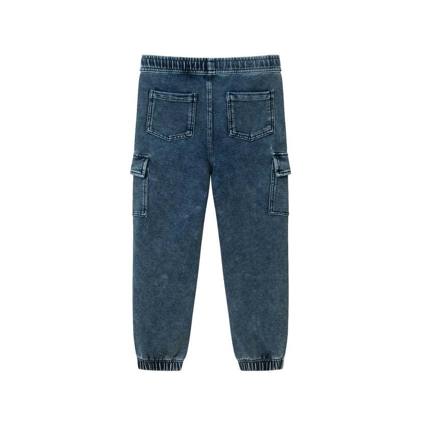 Kids Knit Jogger W/ Cargo Pockets