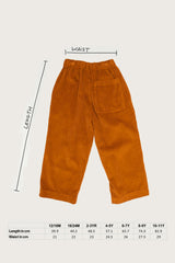 Kids Ever Acid Green Cord Trousers