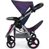 Bayer Design Dolls: Twin Star Stroller - Blue
