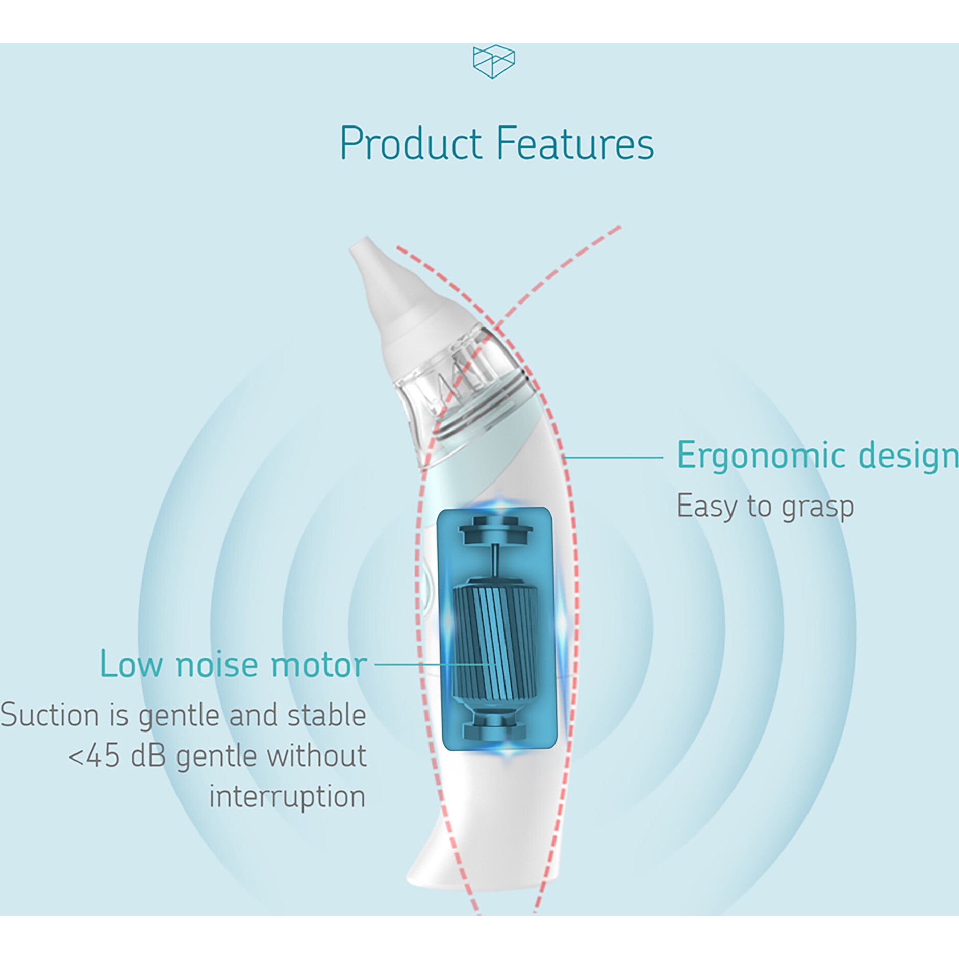 Baby Electric: Nasal Aspirator - Blue