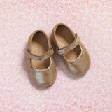 Toddler Aria Ballet Flat | Blush Leather