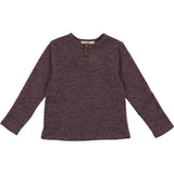 Asymmetrical Long Sleeve Henley Shirt