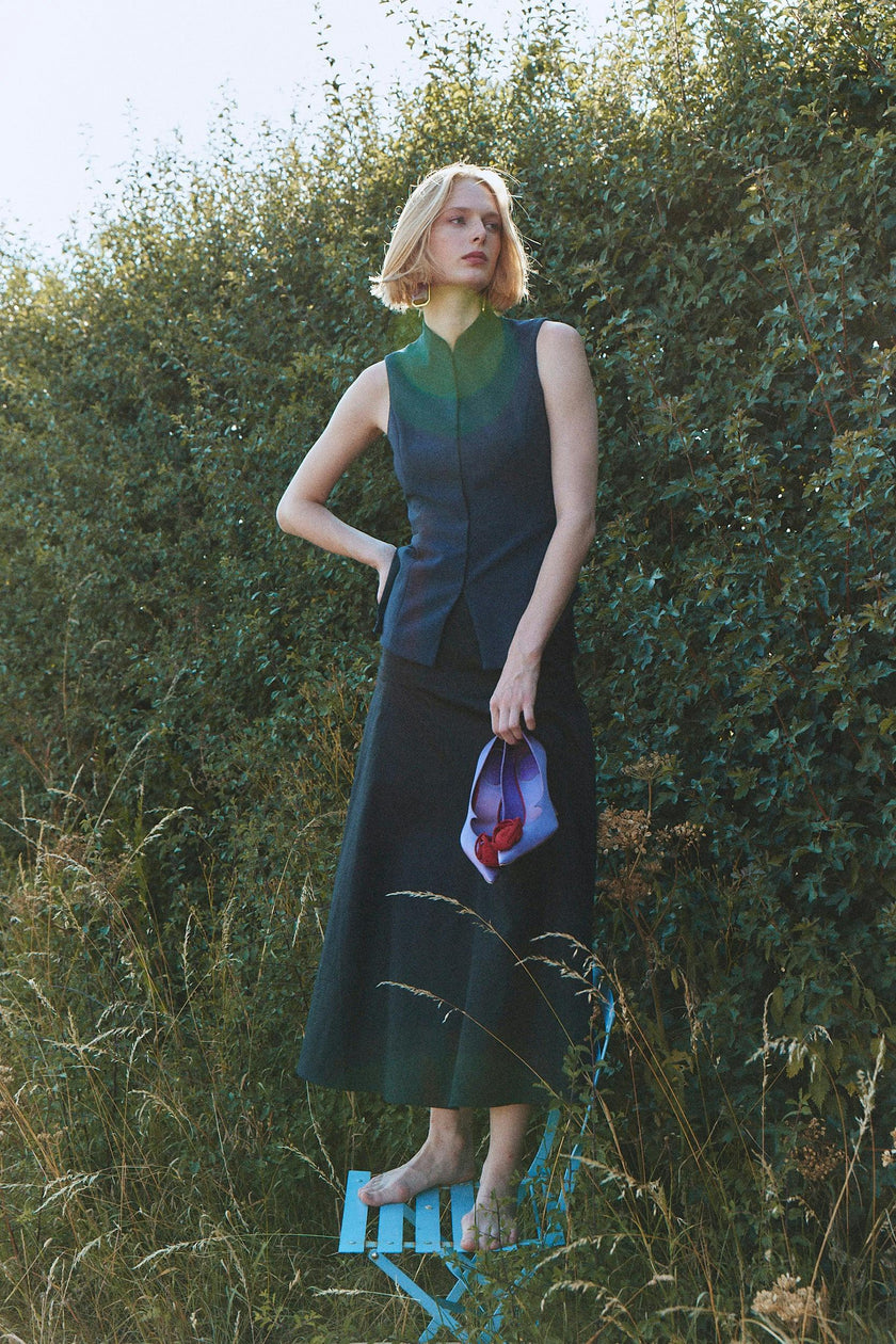 The Katrina Top -  Midnight Navy