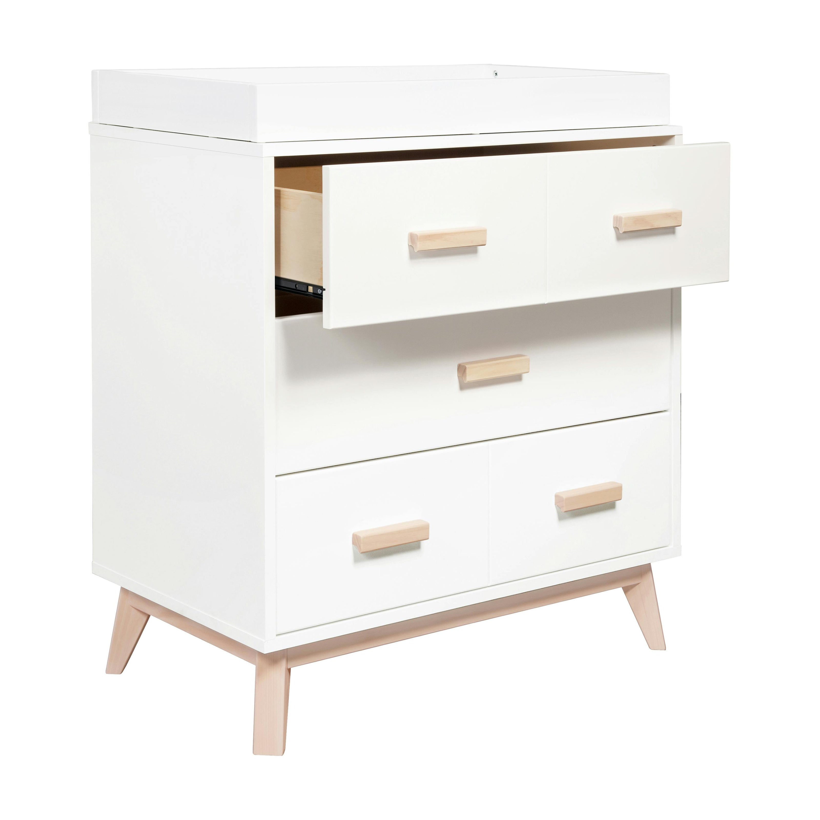 Scoot 3-Drawer Compact Changer Dresser with Removable Changing Tray (34