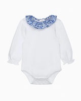 Baby Long Sleeved Willow Body in Blue Mitsi Valeria