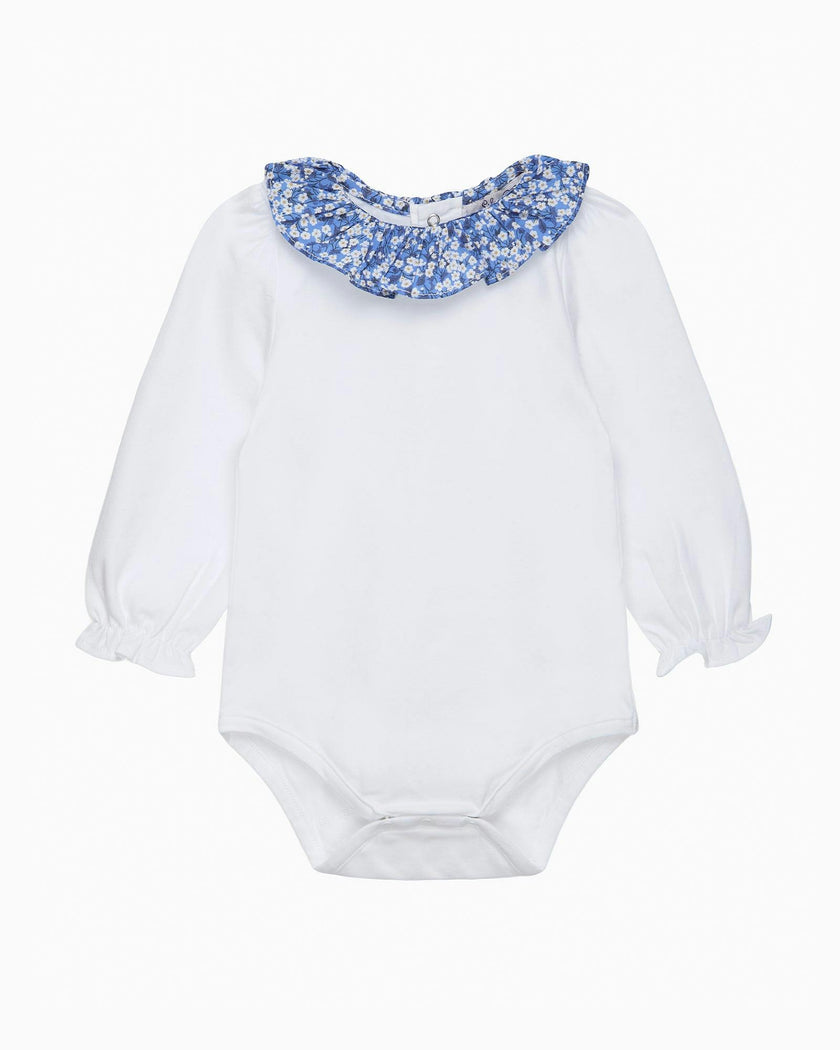 Baby Long Sleeved Willow Body in Blue Mitsi Valeria