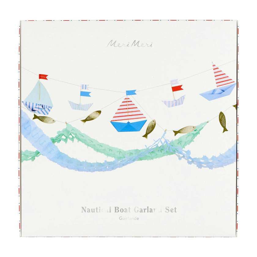 Nautical Boat Garland Set