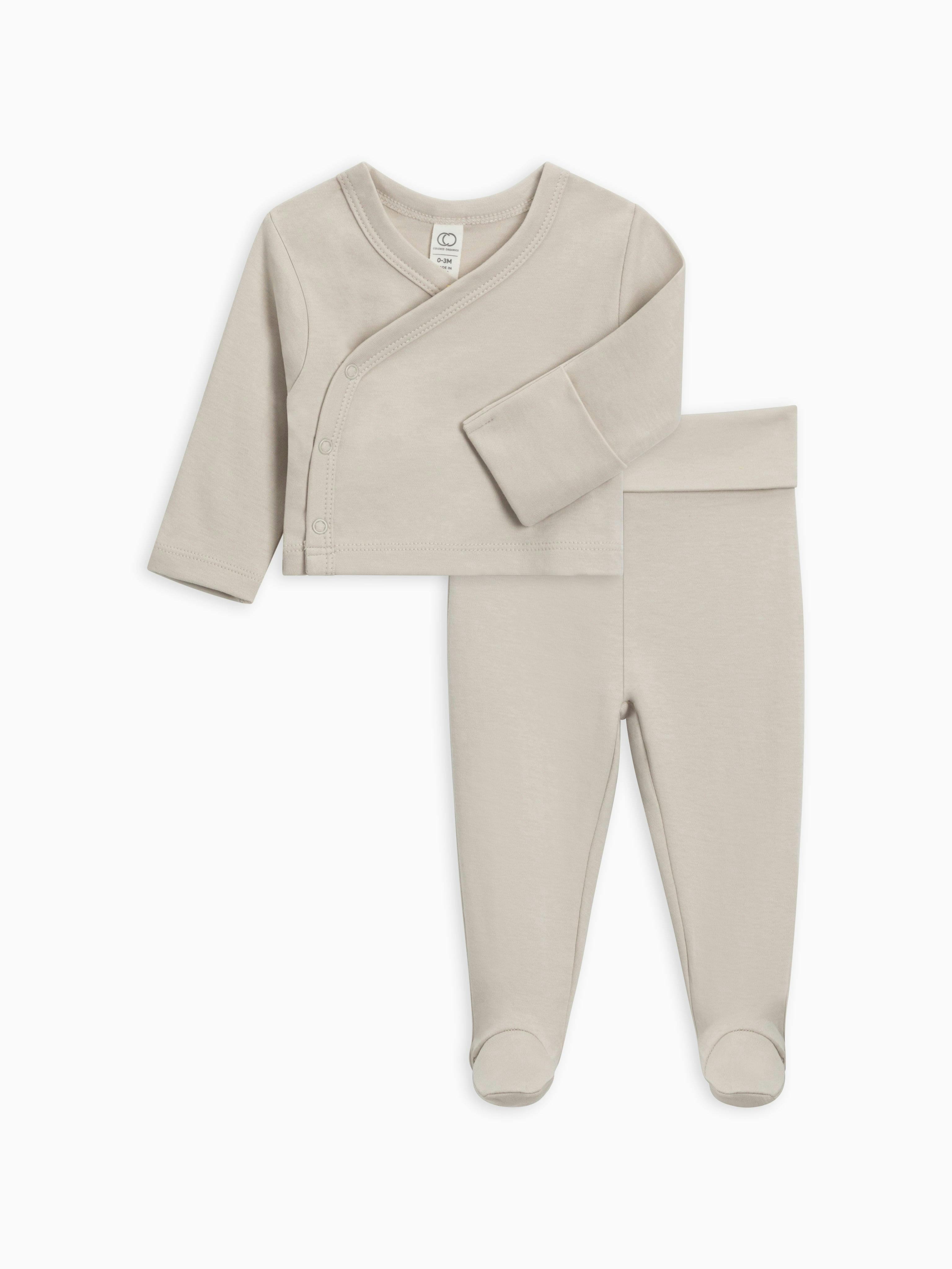 Riley 2 Piece Kimono Wrap Top and Pant Set