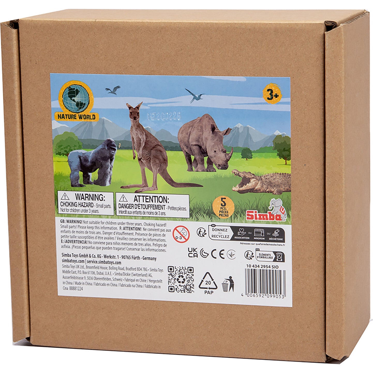 Animals Set: Wild Series 2 - 5pc