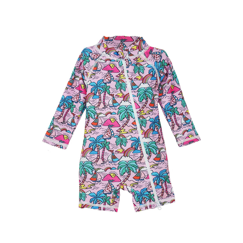 UPF 50+   Shortie Surf Swimsuit
