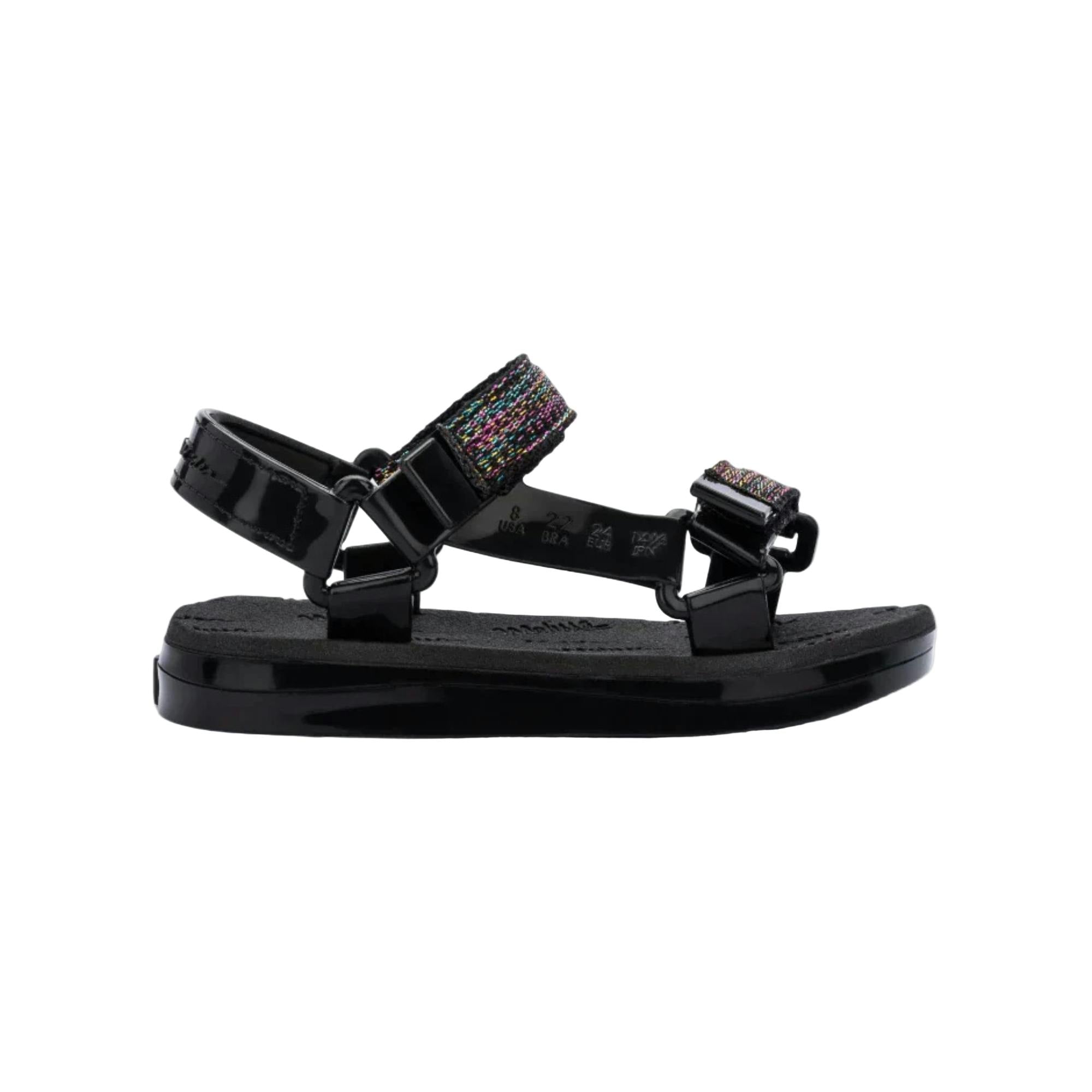Black Mini Papete Sandals