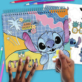 Disney Stitch: Color & Collage Design Set