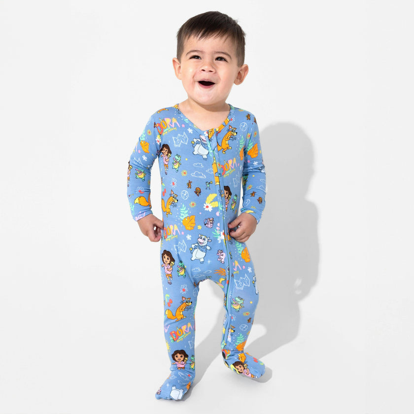Dora: Fiesta Fun Bamboo Convertible Footie