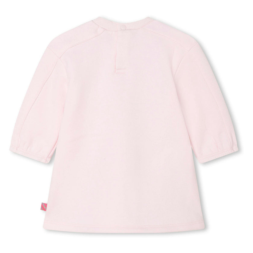 Pink Pixel Bunny Sweater Dress