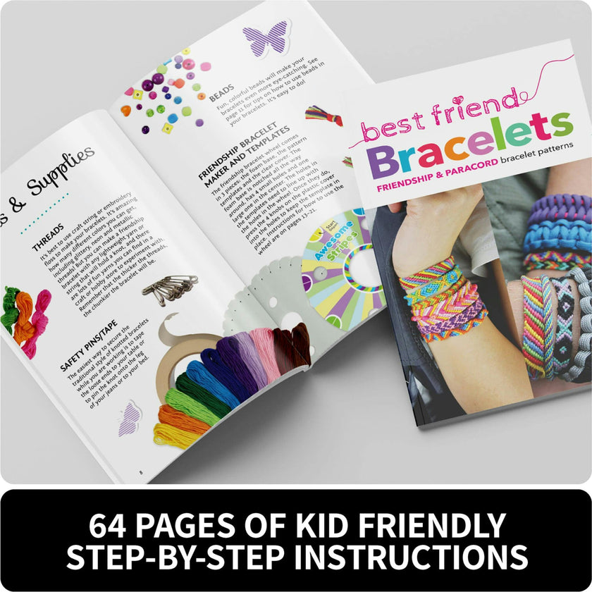 Kits For Kids: Best Friend Bracelets - DIY String Jewelry Kit