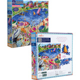 Piece&Love: Lunch by the Sea - 1000 pc Puzzle
