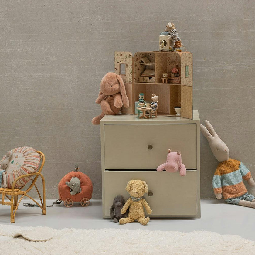 Dog, Vintage plush - Soft sand
