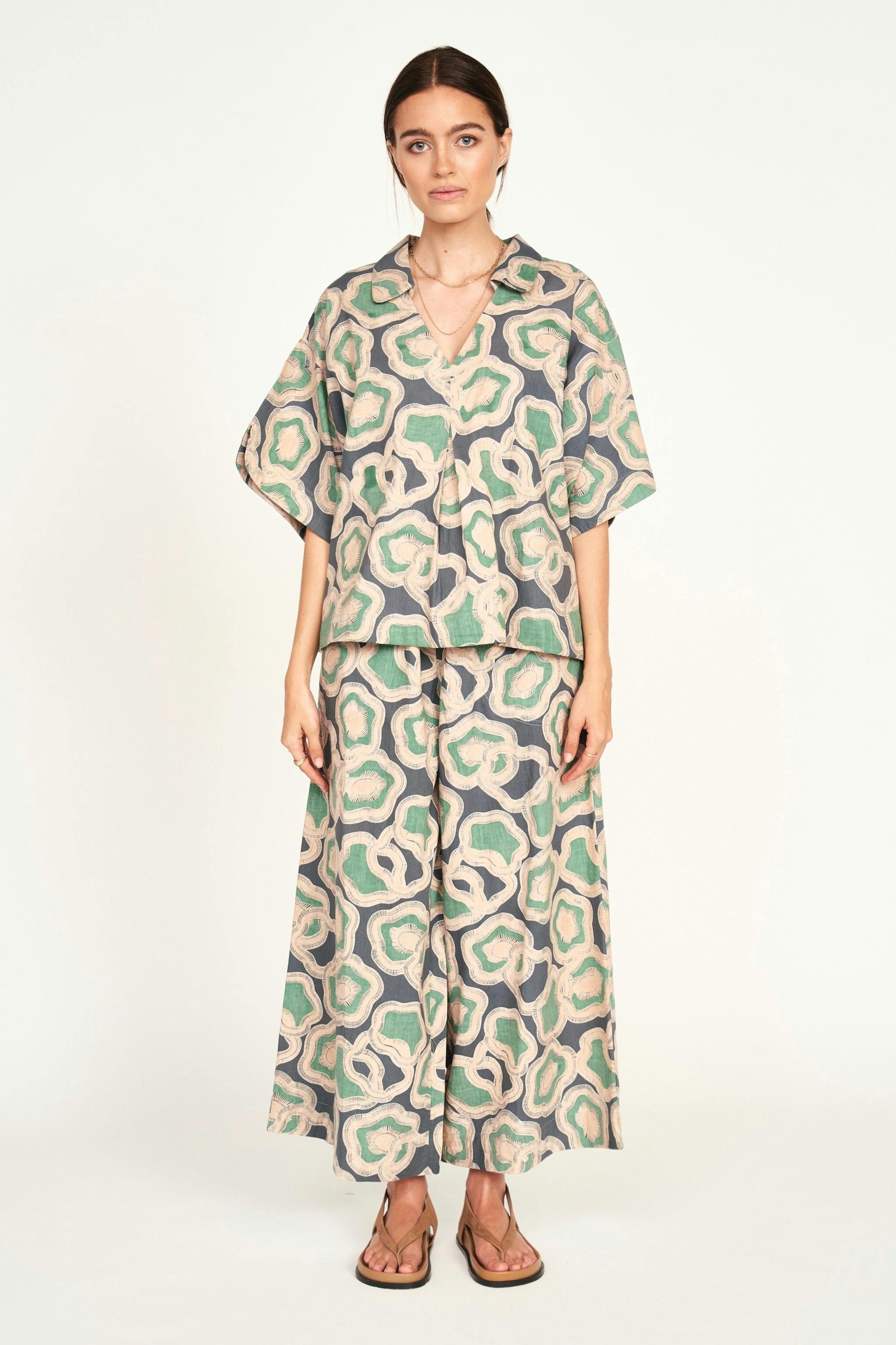 Lanai Top in Marine Puddles