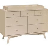 Universal Wide Removable Changing Tray in Taupe