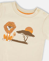 Organic Cotton T-Shirt And Short Set