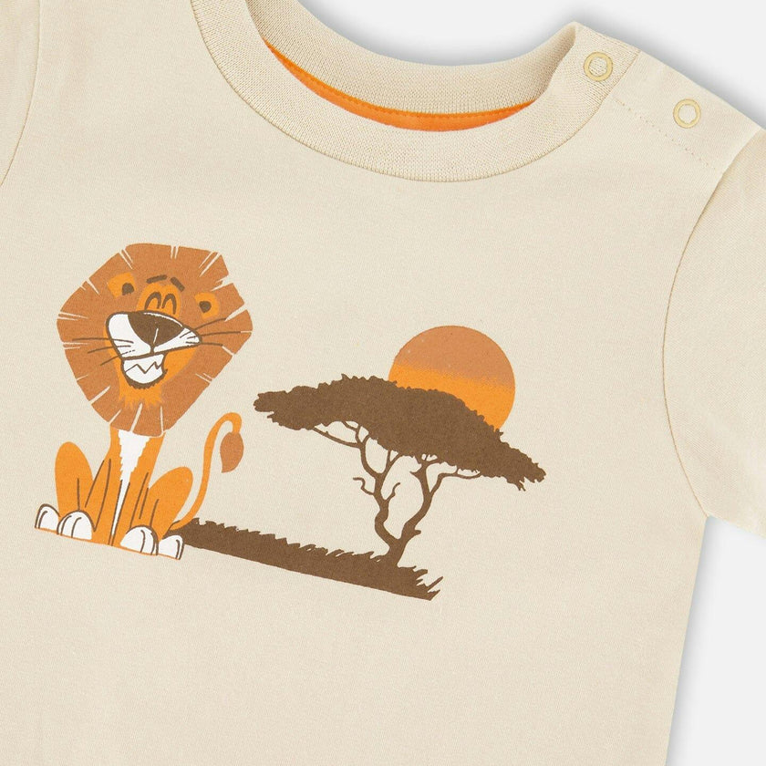 Organic Cotton T-Shirt And Short Set
