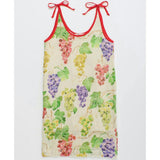 UVAS MESH DRESS ANGORA