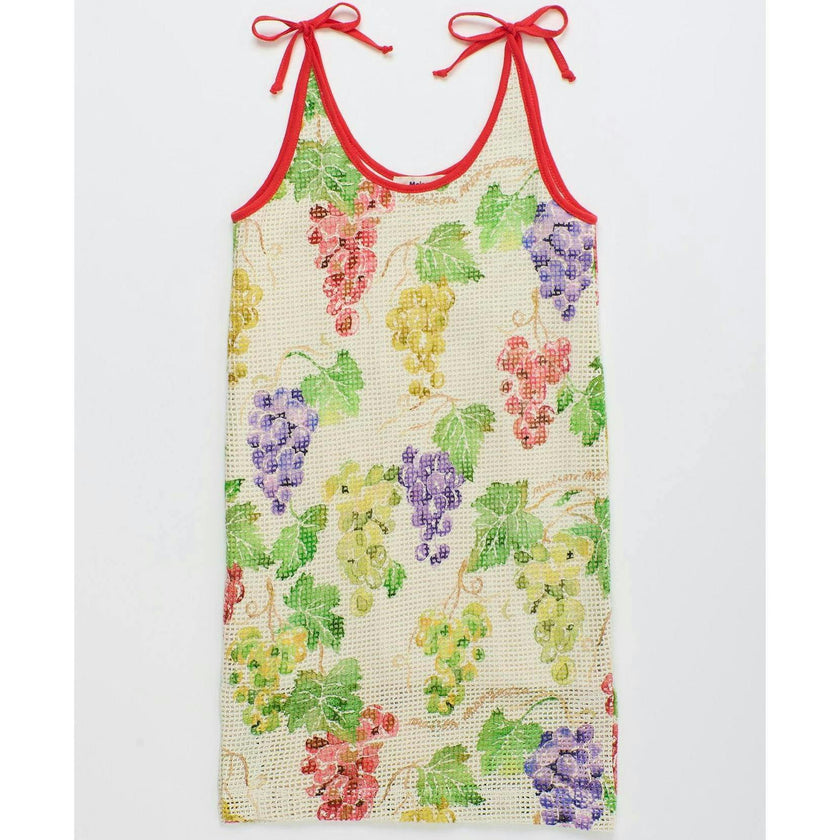 UVAS MESH DRESS ANGORA