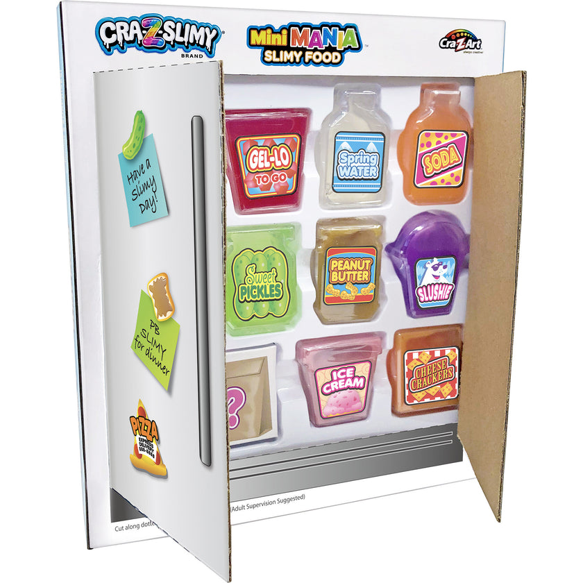 Cra-Z-Slimy: Mini Mania Slimy Food: Grocery Set #1