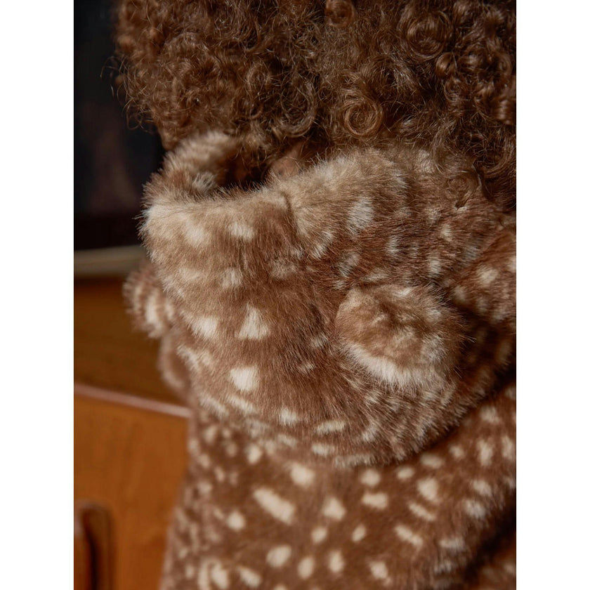BONTON Pampi Faux Fur One-Piece - Bambi