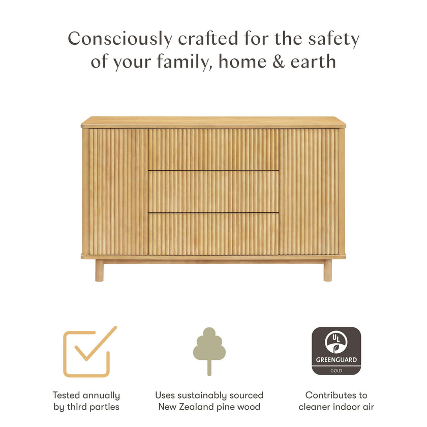 Babyletto Pogo Tambour Extra Wide Assembled Dresser (58")