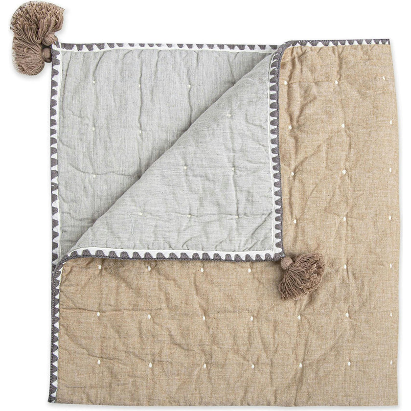 Copper Quilted Blanket