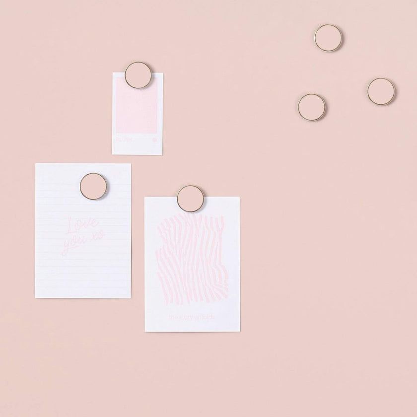 The Buttons in Blush