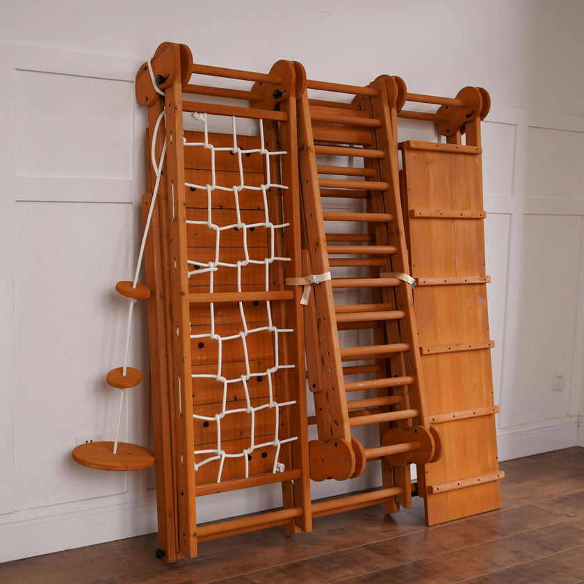 Chestnut | Outdoor & Indoor Foldable Jungle Gym