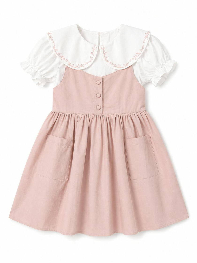 Annelise Dress | Antique Blush