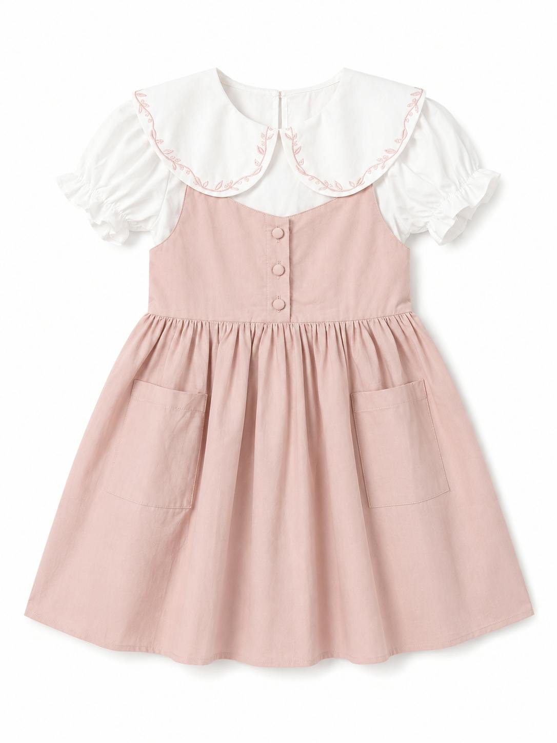 Annelise Dress | Antique Blush