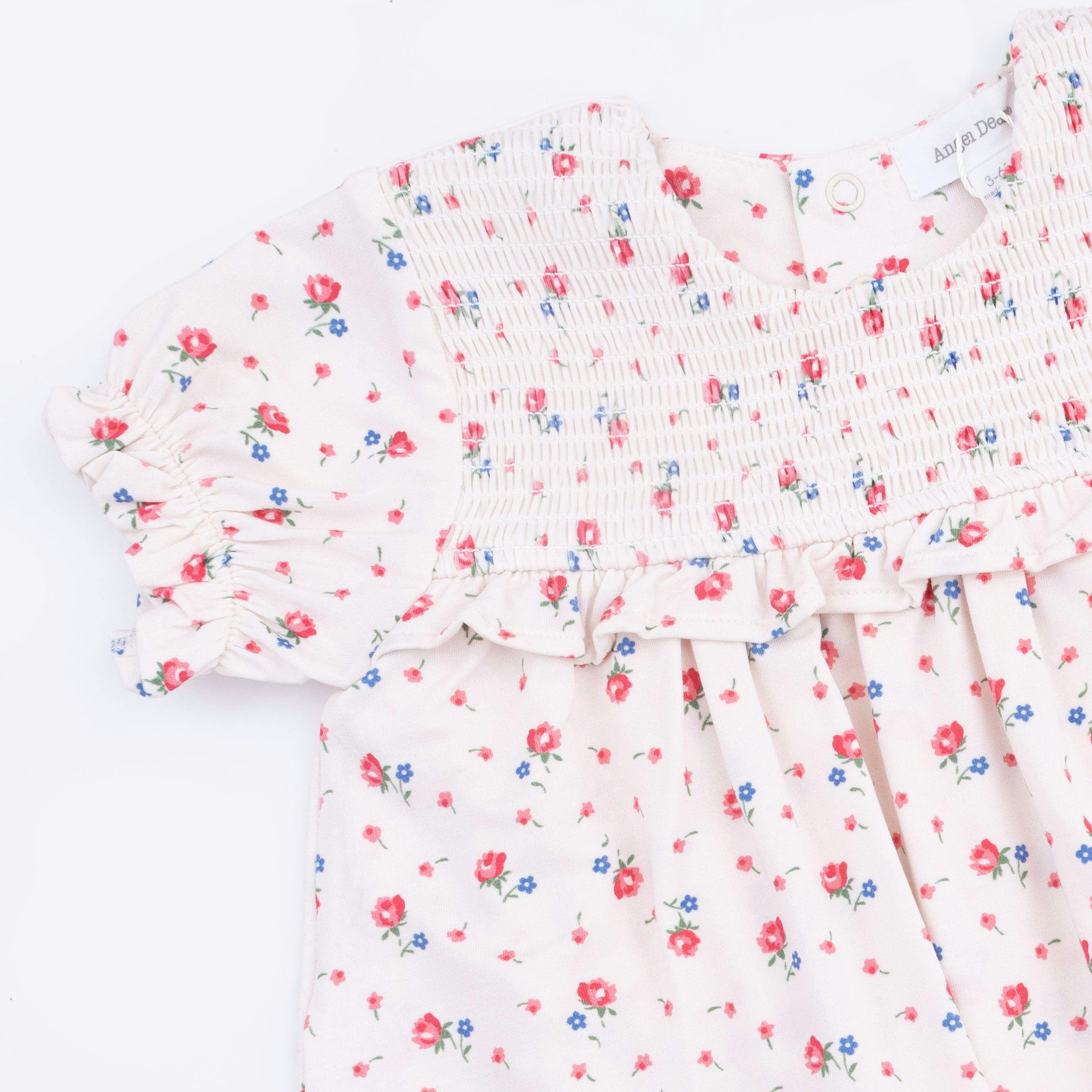 Joli Rosette - Smocked Ruffle Bubble with Skirt