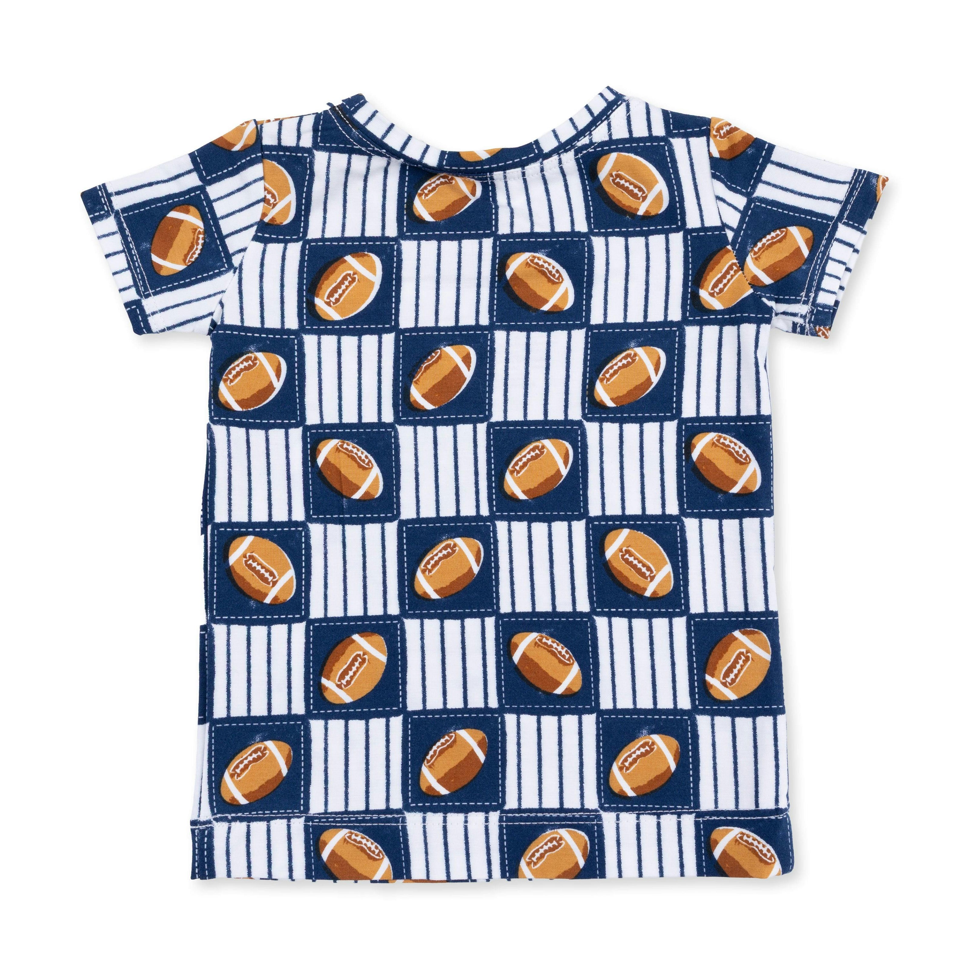 Football Patchwork - Loungewear Short Set