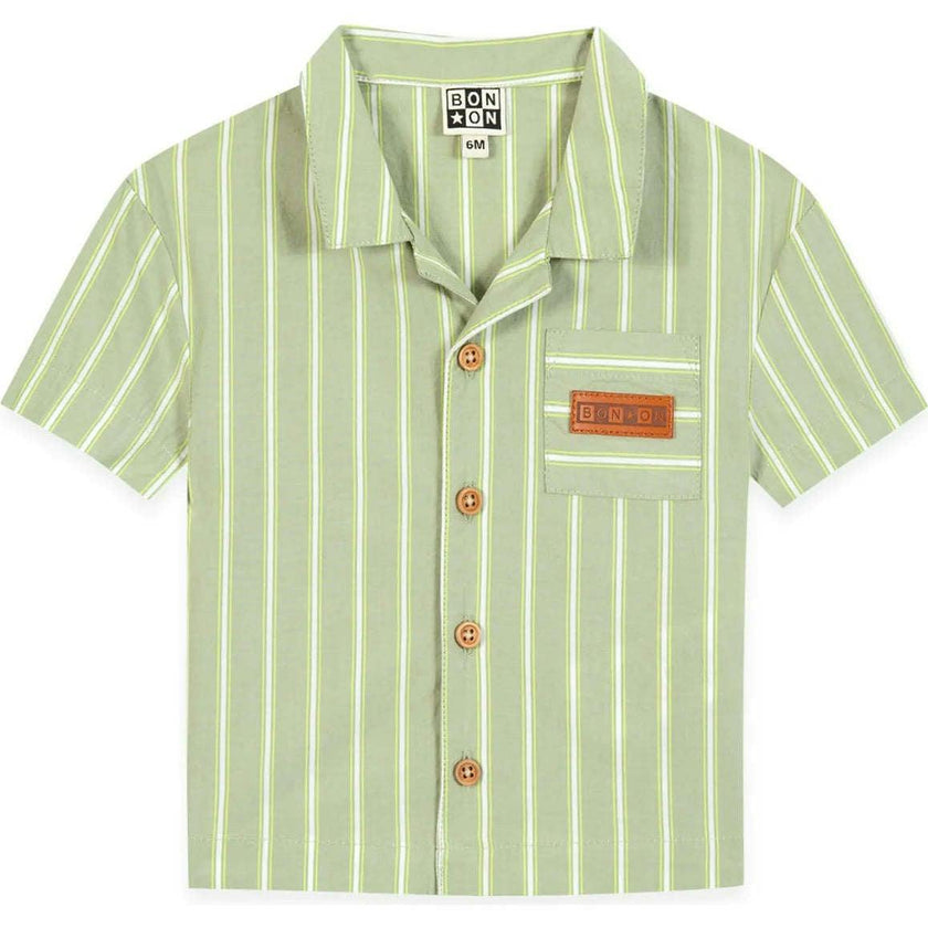 BONTON Dolce Striped Baby Shirt