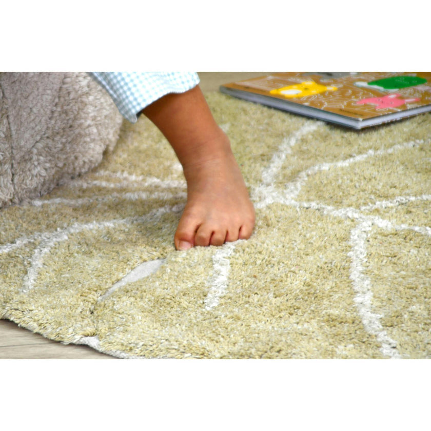 Mini Monstera Washable Rug