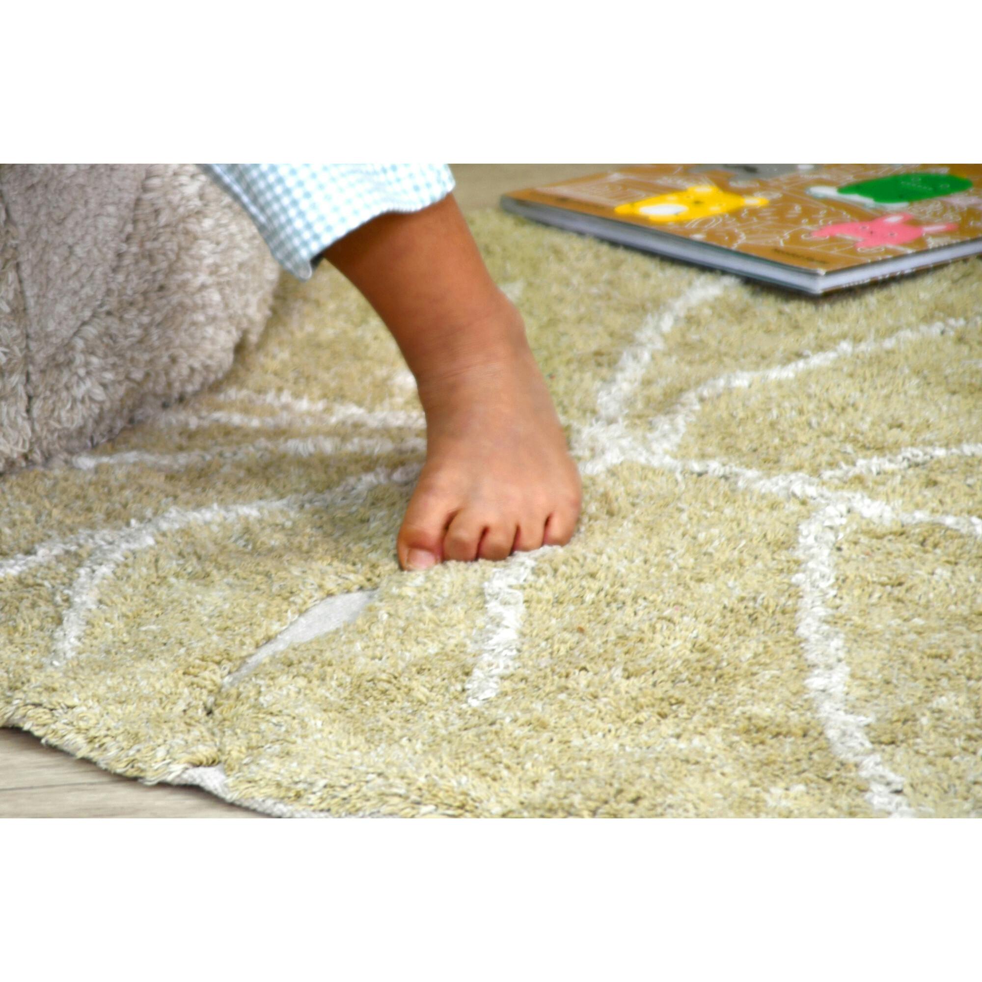 Mini Monstera Washable Rug