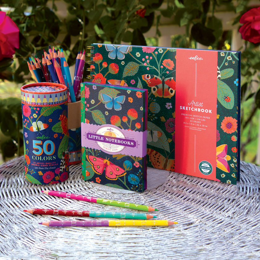 Piece&Love: Double-Sided Colored Pencils - Victoria's - 25pc Set